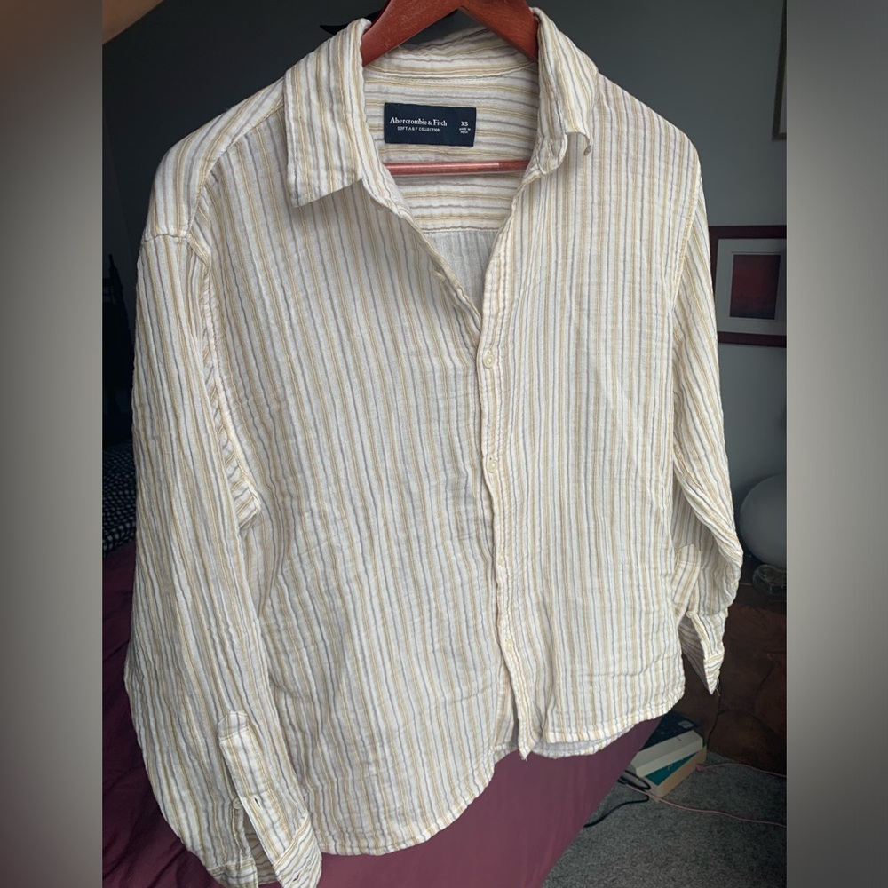 Abercrombie and Fitch Gauzy Summer Shirt